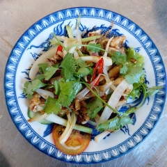 mực sữa chiên mắm